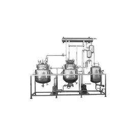 Equipamento industrial da destilação da máquina preta da extração do óleo de semente