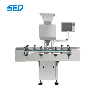 Máquina automática industrial de aço inoxidável do contador do comprimido de SED-8S com as 15 garrafas pela capacidade minúscula