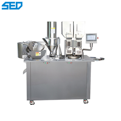 Máquina semiautomática de enchimento de cápsulas de aço inoxidável 20.000-40.000 cápsulas/H