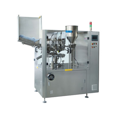 Máquina automática de enchimento e vedação de tubos de alumínio