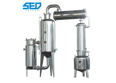 O solvente orgânico recicla máquina da evaporação do efeito do equipamento erval da extração a única
