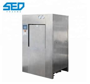 Autoclave de pulsação de alta temperatura de aço inoxidável do vácuo 4.5KW de SED-2.5MM 304 para o peso farmacêutico 2300KGS