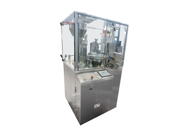 Máquina automática de enchimento de cápsulas de pó farmacêutico de aço inoxidável