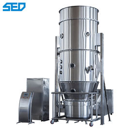 SED-250P secou o equipamento farmacêutico fluido da maquinaria do secador PBF da cama do coco produz 370 milhão grânulo