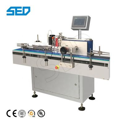 Máquina de rotulagem automática para garrafas redondas de plástico