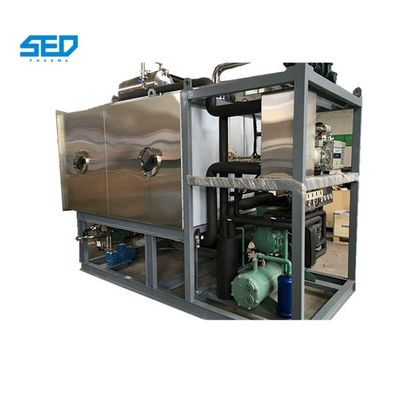 Máquina seca do gelo industrial do vácuo SS304 para eficiência elevada do consumo da vantagem do alimento a baixa