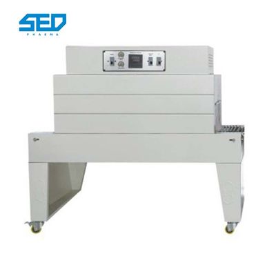 Máquina de embalagem automática de aço inoxidável de SED-50RS 1800~3000pack/h com túnel de aquecimento elétrico do psiquiatra