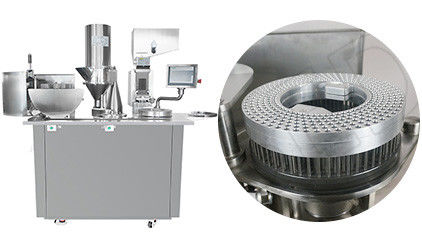 Máquina de enchimento semiautomática da cápsula