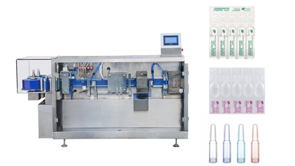 Máquina de enchimento plástica da ampola