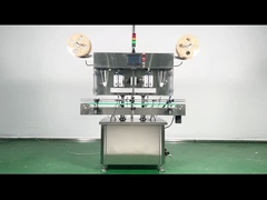 Insertor automático de bolsas de desicante de alta velocidade de duas cabeças