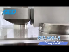 Máquina de enchimento de cápsulas totalmente automática SED-400J-H