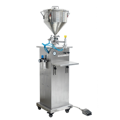 Máquina de enchimento de líquido de seringa de cosméticos descartáveis semiautomática