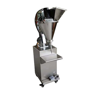 Máquina de preenchimento de pó de leite de cacau e de café semiautomática
