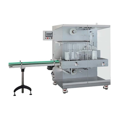 Máquina automática de embalagem de filme PE de aço inoxidável 20 pacotes/min