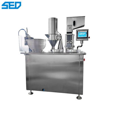 Máquina de enchimento de cápsulas semiautomática com certificação CE