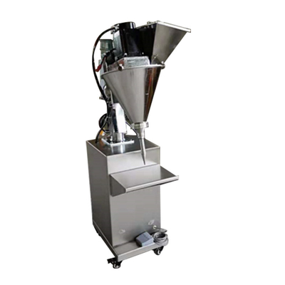 Máquina de enchimento de pó de aço inoxidável 304 semiautomática