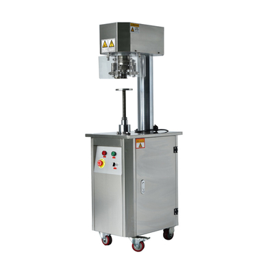 Máquina de vedação de latas semiautomática