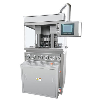 Máquina de prensagem automática de comprimidos rotativos multifuncional de dupla pressão