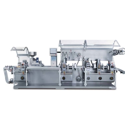 Máquina automática de embalagem de bolhas de comprimidos de alumínio tropical 140 bolhas/min