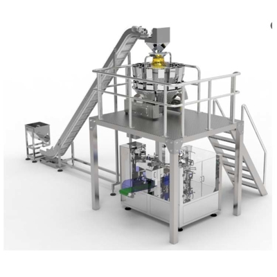 Máquina Automática de Empacotamento de Grãos em Sacos 15-2000g Grau Alimentício