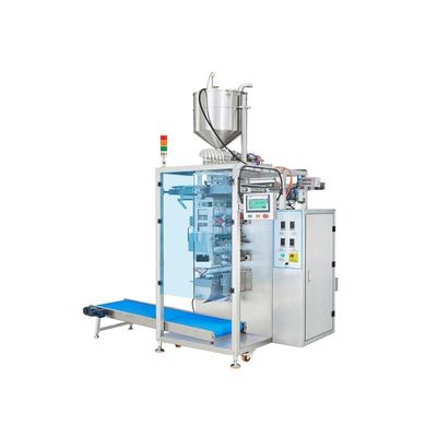 Máquina de embalagem automática de vedação traseira de 6 filas para indústrias químicas alimentares