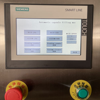 Máquina de enchimento farmacêutica automática pequena 380V da cápsula 50Hz motor de 3 fases