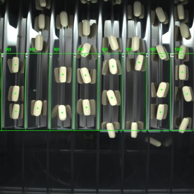 Máquina automática de inspeção visual de tablets