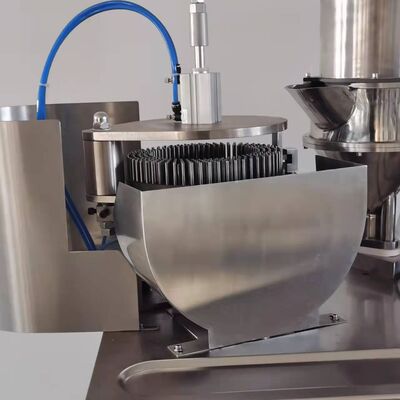 Máquina de enchimento de cápsulas semiautomática de cabeça dupla SED-BJ-IV