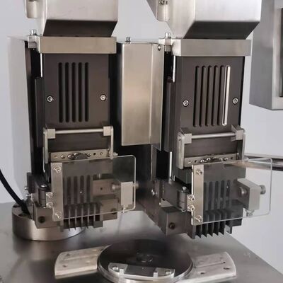 Máquina de enchimento de cápsulas semiautomática de cabeça dupla SED-BJ-IV