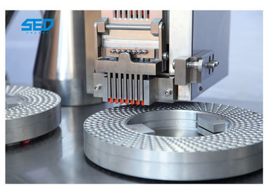 Enchimento de cápsulas semiautomático de aço inoxidável para produção em pequena escala