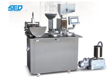 Máquina semi-automática de enchimento de pó e cápsulas de pellets