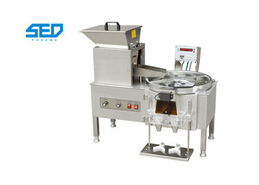 Uso laboratorial Máquina de contagem de comprimidos e cápsulas de aço inoxidável semi-automática de duas cabeças