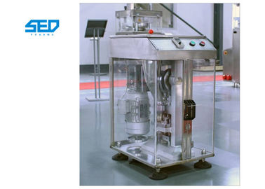 GMP padrão Tipo 304 Material de aço inoxidável máquina de prensagem de comprimidos de punção única
