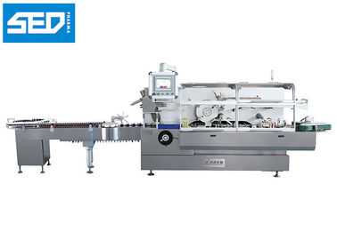 Máquina de embalagem contínua totalmente automática com ecrã táctil PLC,