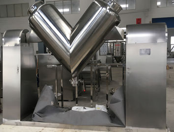 Máquina de mistura de pó de laboratório de alta velocidade Mixidor de tipo V de aço inoxidável padrão 50L