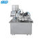 máquina de enchimento manual semi automática da pasta do tubo inserir da máquina de empacotamento farmacêutico de 220V 50Hz