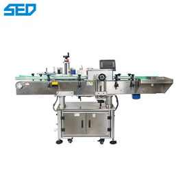Máquina de rotulagem automática de garrafas com adesivos multifuncionais