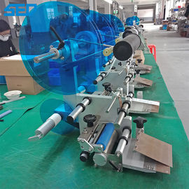Máquina de rotulagem automática de garrafas com adesivos multifuncionais