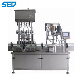 Máquina de embalagem de garrafas de vidro para materiais viscosos