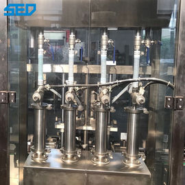 Máquina de embalagem de garrafas de vidro para materiais viscosos