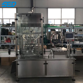 Máquina de embalagem de garrafas de vidro para materiais viscosos