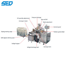 máquina macia da capsulagem da gelatina