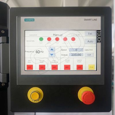 Máquina de enchimento de cápsulas de pó de alta produção e alta velocidade totalmente automática