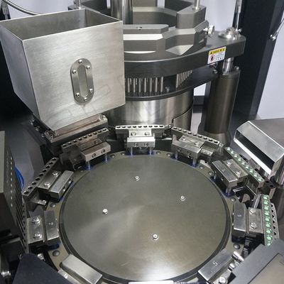 Máquina de enchimento de cápsulas de pó de alta produção e alta velocidade totalmente automática