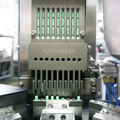 Máquina de enchimento de cápsulas de pó de alta produção e alta velocidade totalmente automática