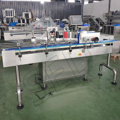 Máquina de rotulagem automática para garrafas redondas de plástico