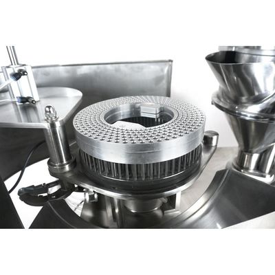 Máquina de enchimento de cápsulas semiautomática com certificação CE