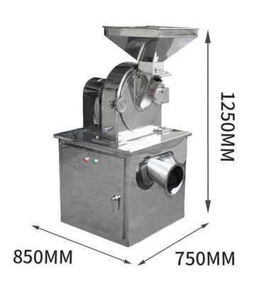Máquina de moagem para pulverização de trigo de arroz e cúrcuma