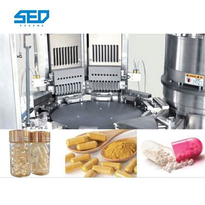 Máquina de Enchimento Automático de Cápsulas com Pellets Totalmente Automática