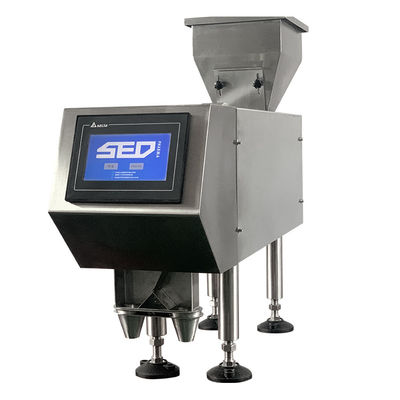 Máquina de contagem de cápsulas semiautomática para pequenos grânulos de pílulas